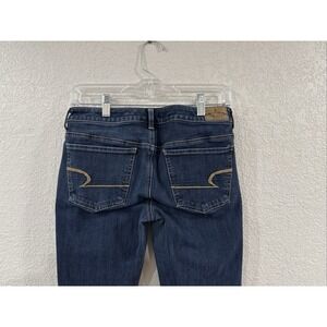 American Eagle Jeans Womens Sz 6 Skinny 5-Pocket Stretch Flex Denim Blue